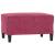 Set canapele cu perne, 4 piese, roșu vin, catifea GartenMobel Dekor