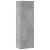 Dulap înalt, gri beton, 60x35x180 cm, lemn prelucrat GartenMobel Dekor