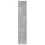 Dulap înalt, gri beton, 60x35x180 cm, lemn prelucrat GartenMobel Dekor