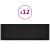 Panouri de perete 12 buc. negru, 90x30 cm, piele eco 3,24 m² GartenMobel Dekor