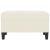 Taburet, crem, 70x55x41 cm, catifea GartenMobel Dekor
