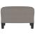 Taburet, gri taupe, 60x50x41 cm, material textil GartenMobel Dekor