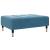 Taburet, albastru, 77x55x31 cm, catifea GartenMobel Dekor