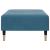 Taburet, albastru, 77x55x31 cm, catifea GartenMobel Dekor