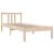 Cadru de pat mic single, 75x190 cm, lemn masiv GartenMobel Dekor