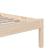 Cadru de pat mic single, 75x190 cm, lemn masiv GartenMobel Dekor