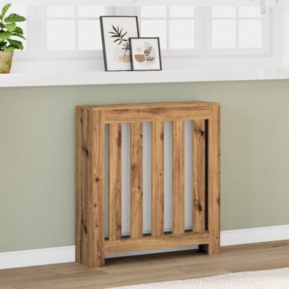 Mască pentru calorifer stejar artizanal 78x20x82 cm lemn GartenMobel Dekor