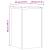 Suporturi de plante 2 buc lemn vechi 30x30x50cm lemn prelucrat GartenMobel Dekor