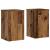 Suporturi de plante 2 buc lemn vechi 30x30x50cm lemn prelucrat GartenMobel Dekor