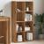 Bibliotecă, stejar artizanal, 66x30x130 cm, lemn prelucrat GartenMobel Dekor