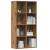 Bibliotecă, stejar artizanal, 66x30x130 cm, lemn prelucrat GartenMobel Dekor
