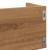 Raft perete CD-uri stejar artizanal 100x18x18 cm lemn prelucrat GartenMobel Dekor