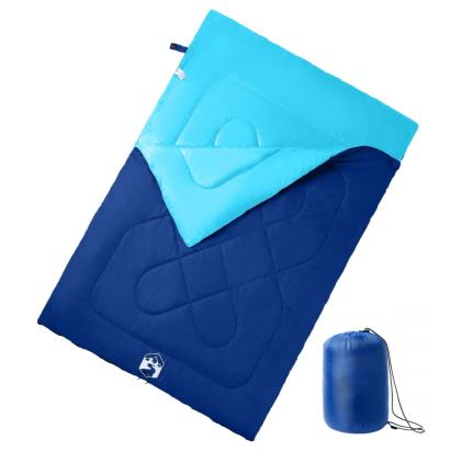 Sac de dormit dublu cu perne de camping, adulți, 3-4 anotimpuri GartenMobel Dekor