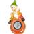 Decoratiune gradina, polirasina, lampa solara, pitic cu saxofon, 3xLED, 12x11x22 cm, Strend Pro GartenVIP DiyLine