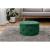 Taburet, rotund, cu spatiu depozitare, catifea, verde, max 80 kg, 55x30 cm, Alia, Akord GartenVIP DiyLine