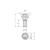 Prezoane pentru jante de aluminiu,cap scurt, dimensiuni M12x1,5 mm, lungime 26 mm, cu con drept Cod: B203 Automotive TrustedCars