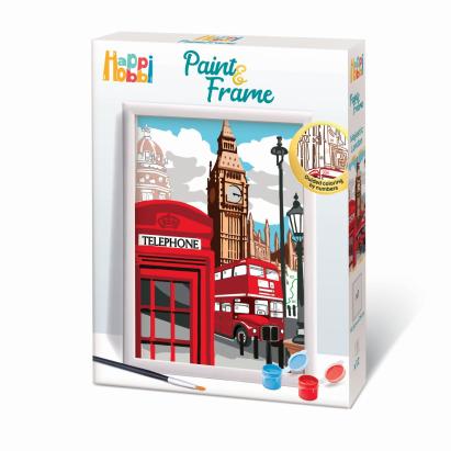 PICTEAZA SI INRAMEAZA LONDRA SuperHeroes ToysZone