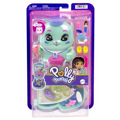 POLLY POCKET SET GENTUTA ANIMALUT PISICUTA MARINAR CU ACCESORII SuperHeroes ToysZone