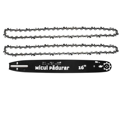 Set lama+2 lanturi Micul Padurar, 16", pas .325, grosime 1.5mm, 64pinteni, 32dinti FarmGarden AgroTrade