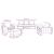Set de canapele cu perne, 4 piese, gri deschis, textil GartenMobel Dekor