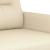 Set de canapele cu perne, 4 piese, crem, textil GartenMobel Dekor