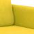 Set de canapele, 3 piese, galben, catifea GartenMobel Dekor