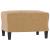 Set de canapele, 3 piese, maro, catifea GartenMobel Dekor
