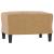 Set de canapele cu perne, 3 piese, maro, catifea GartenMobel Dekor