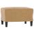 Set de canapele, 3 piese, maro, catifea GartenMobel Dekor
