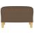 Taburet, maro, 60x50x41 cm, material textil GartenMobel Dekor