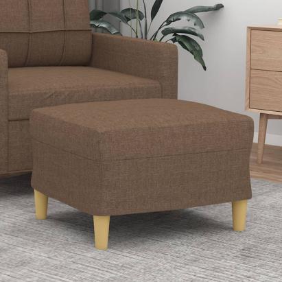 Taburet, maro, 60x50x41 cm, material textil GartenMobel Dekor