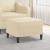 Taburet, crem, 60x50x41 cm, material textil GartenMobel Dekor