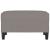 Taburet, gri taupe, 70x55x41 cm, material textil GartenMobel Dekor