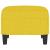 Taburet, galben deschis, 60x50x41 cm, material textil GartenMobel Dekor
