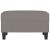 Taburet, gri taupe, 70x55x41 cm, material textil GartenMobel Dekor