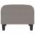 Taburet, gri taupe, 70x55x41 cm, material textil GartenMobel Dekor