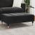 Taburet, negru, 77x55x31 cm, catifea GartenMobel Dekor