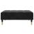 Taburet, negru, 77x55x31 cm, catifea GartenMobel Dekor