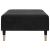 Taburet, negru, 77x55x31 cm, catifea GartenMobel Dekor
