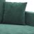 Set de canapele cu perne, 3 piese, verde închis, catifea GartenMobel Dekor