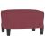 Set de canapea, 3 piese, roșu vin, material textil GartenMobel Dekor