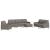 Set de canapea cu perne, 4 piese, gri taupe, material textil GartenMobel Dekor