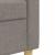 Set de canapea cu perne, 3 piese, gri taupe, material textil GartenMobel Dekor