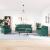 Set de canapele cu perne, 4 piese, verde închis, catifea GartenMobel Dekor