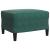 Set canapele cu perne/rulouri, 3 piese, verde închis, catifea GartenMobel Dekor