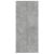Dulap înalt, gri beton, 80x42,5x185 cm, lemn prelucrat GartenMobel Dekor