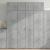 Dulap înalt, gri beton, 80x42,5x185 cm, lemn prelucrat GartenMobel Dekor