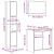 Set mobilier de baie, 3 piese, stejar artizanal, lemn prelucrat GartenMobel Dekor