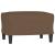 Taburet, maro, 60x50x41 cm, material textil GartenMobel Dekor