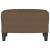 Taburet, maro, 60x50x41 cm, material textil GartenMobel Dekor